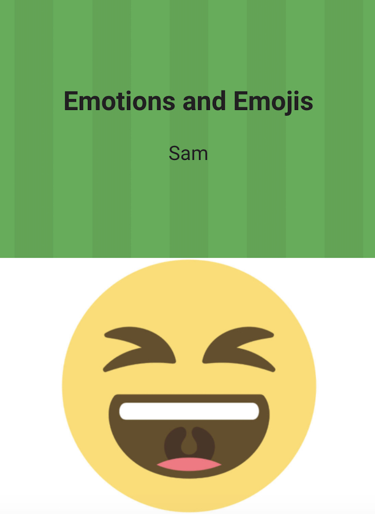 emoji book