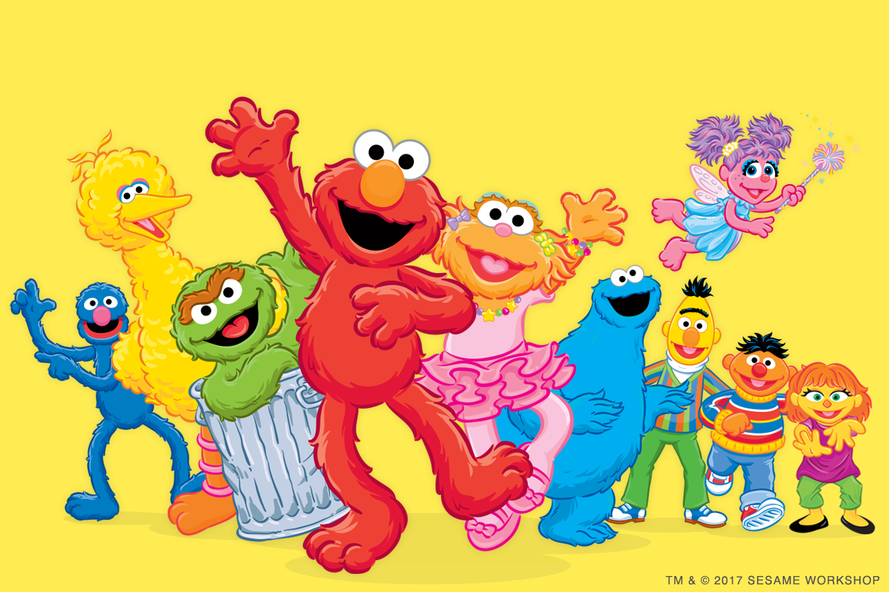 elmo and friends